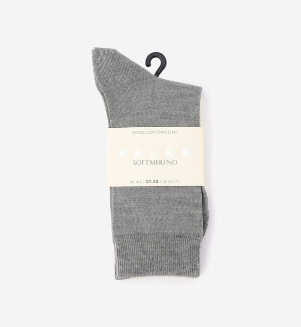 FALKE 「FALKE | 47488 SOFTMERINO SOCKS WOMEN」|ソックス|LTGREY