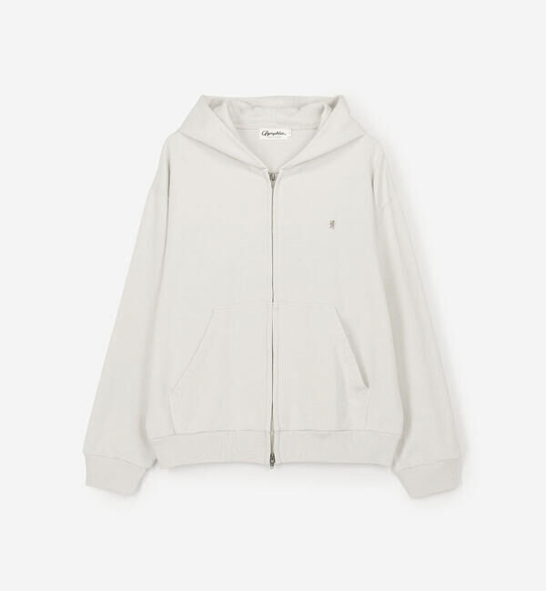 GYMPHLEX「Gymphlex | フレンチテリー ジップパーカー MEN」|スウェット・ジャージ|LTGREY