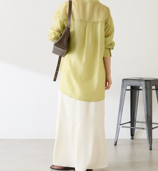  「【丈を変えられる】ヴィンテージライクリンクルシアーシャツ」|シャツ・ブラウス|