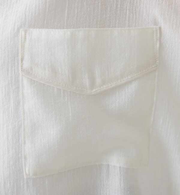  「【丈を変えられる】ヴィンテージライクリンクルシアーシャツ」|シャツ・ブラウス|