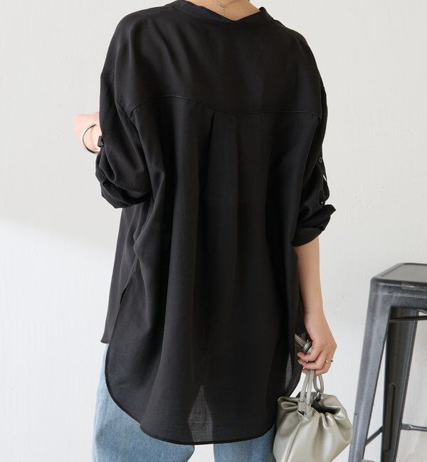  「【丈を変えられる】ヴィンテージライクリンクルシアーシャツ」|シャツ・ブラウス|