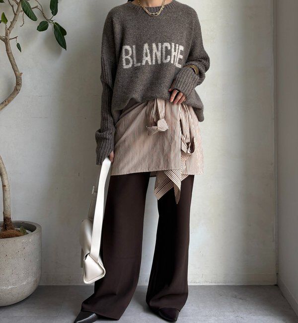  「BLANCHE プルオーバー」|ニット・セーター|