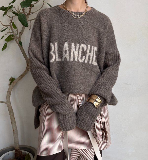  「BLANCHE プルオーバー」|ニット・セーター|