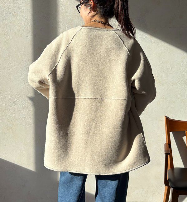  「リバーシブルボアコート」|その他|