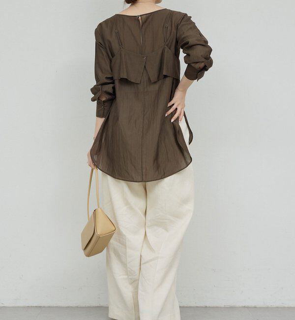  「ビスチェレイヤードシャツ」|シャツ・ブラウス|