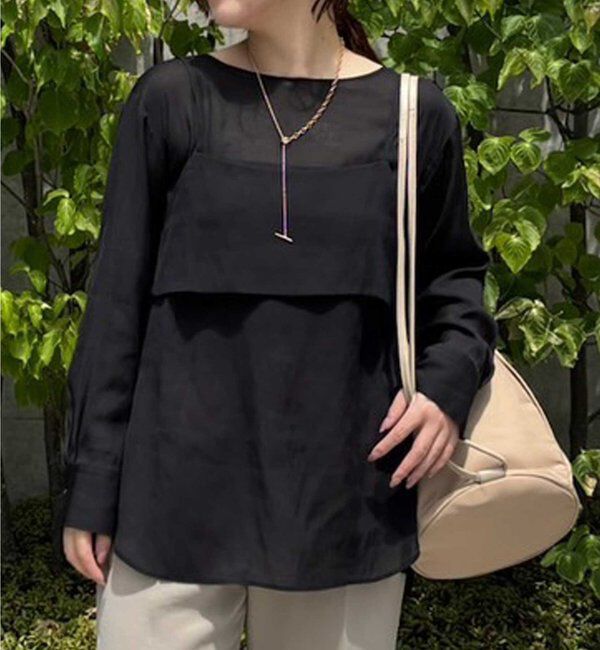  「ビスチェレイヤードシャツ」|シャツ・ブラウス|