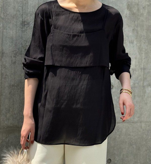  「ビスチェレイヤードシャツ」|シャツ・ブラウス|