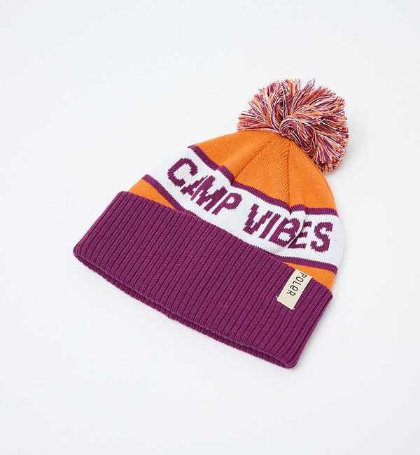 ABAHOUSE「【POLER / ポーラー】GAS STATION BEANIE POMPOM」|その他|パープル