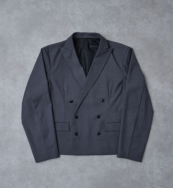 ABAHOUSE「【AH ABAHOUSE】クロップド ダブルテーラードジャケット / セットアッ」|その他|