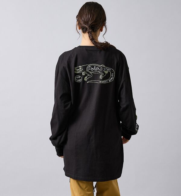 ABAHOUSE「【POLER/ポーラー】GATOR LONG SLEEVE T-SHIRTS/ロ」|Tシャツ・カットソー|