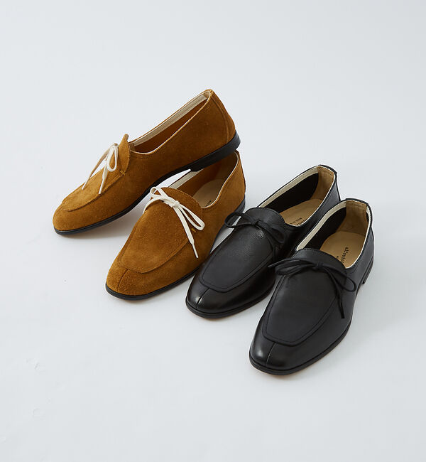 alfredoBANNISTER「【JAPAN MADE】レースアップ モカ スリッポン」|その他|