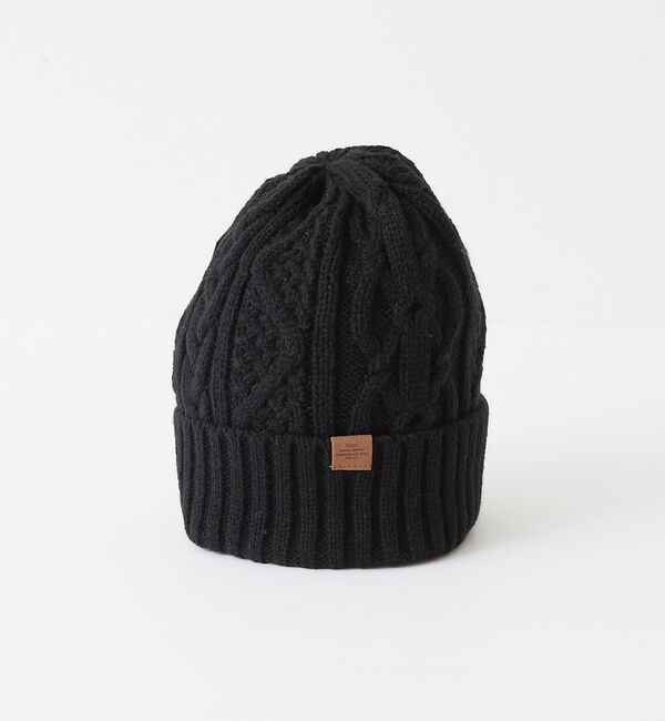 Rouge vif「【RUBEN】ケーブル裏ボアニット帽」|その他|