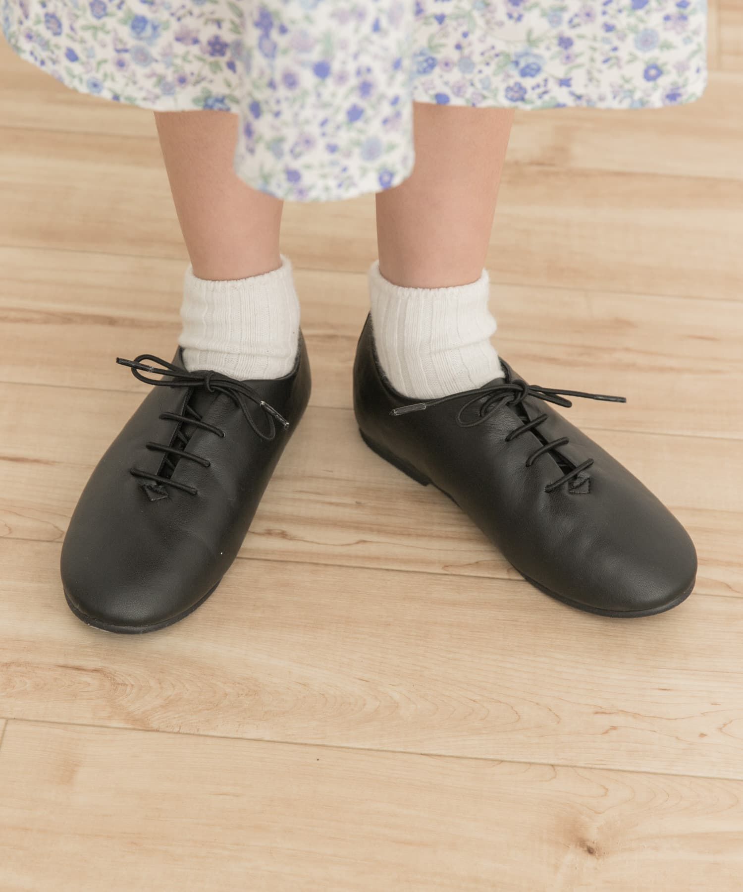 URBAN RESEARCH DOORS「『親子リンク』レースアップシューズ(KIDS)」|その他|ブラック