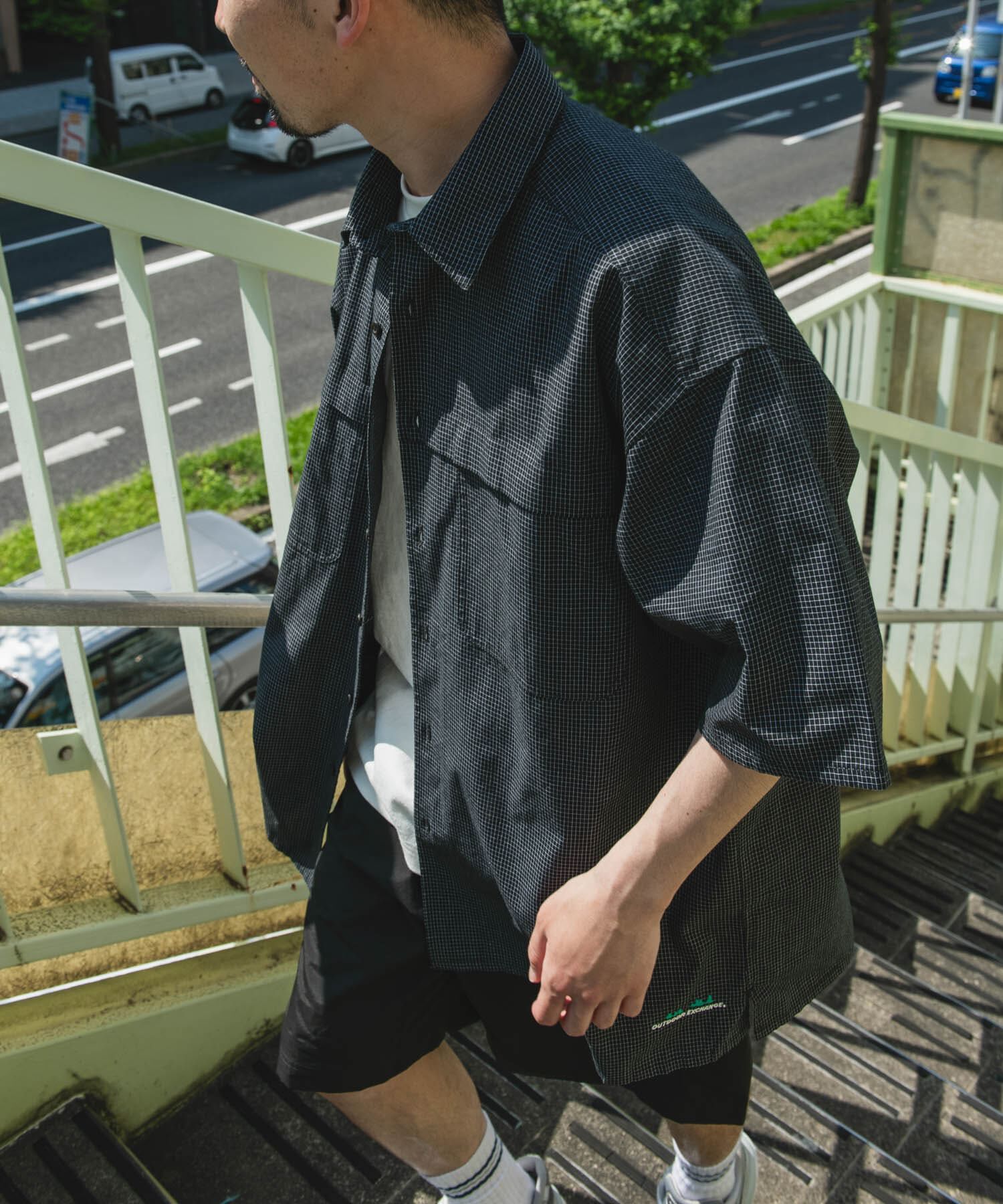 URBAN RESEARCH DOORS「OUTDOOR EXCHANGE  SHORT-SLEEVE SHIRTS」|シャツ・ブラウス|