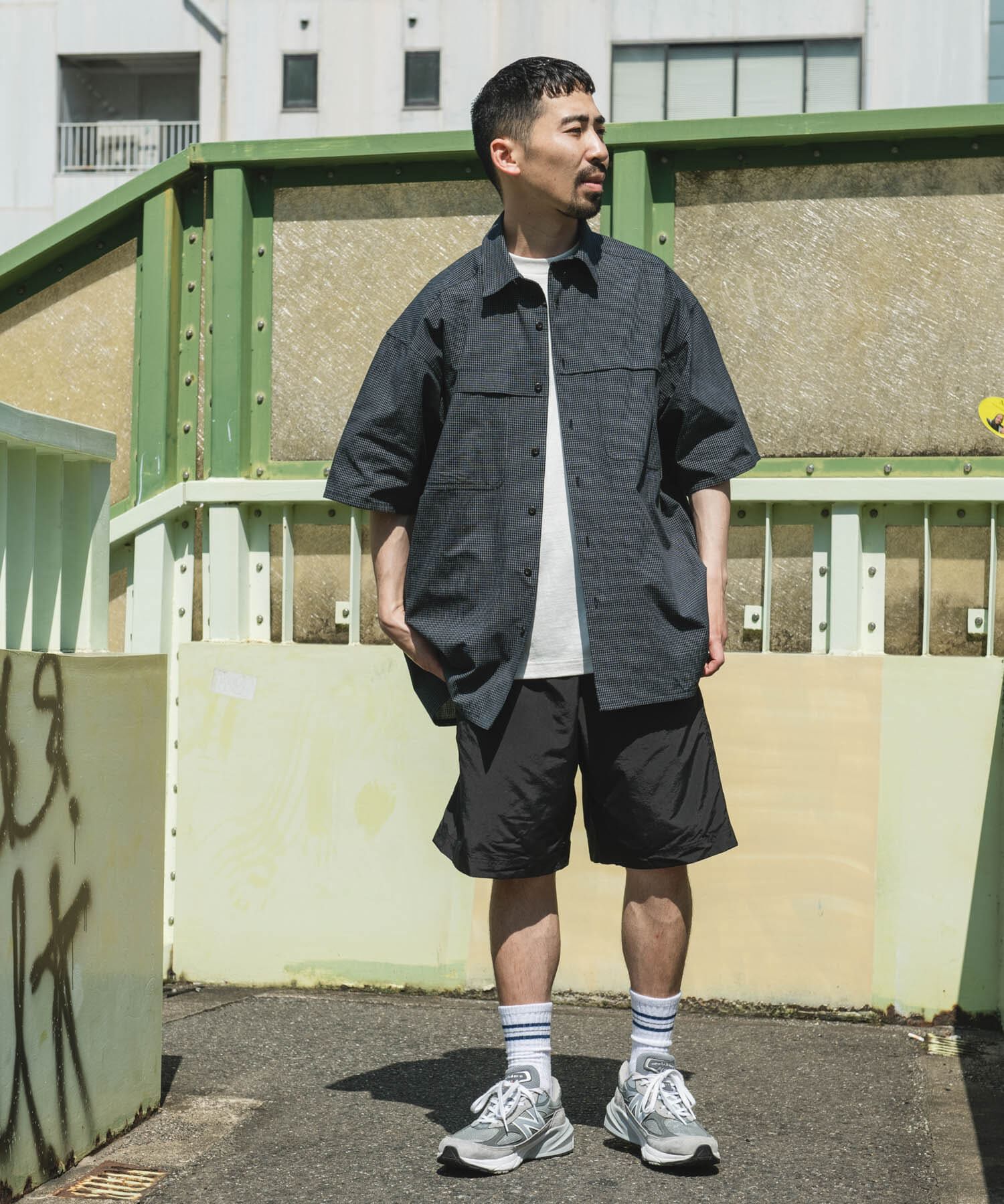 URBAN RESEARCH DOORS「OUTDOOR EXCHANGE  SHORT-SLEEVE SHIRTS」|シャツ・ブラウス|