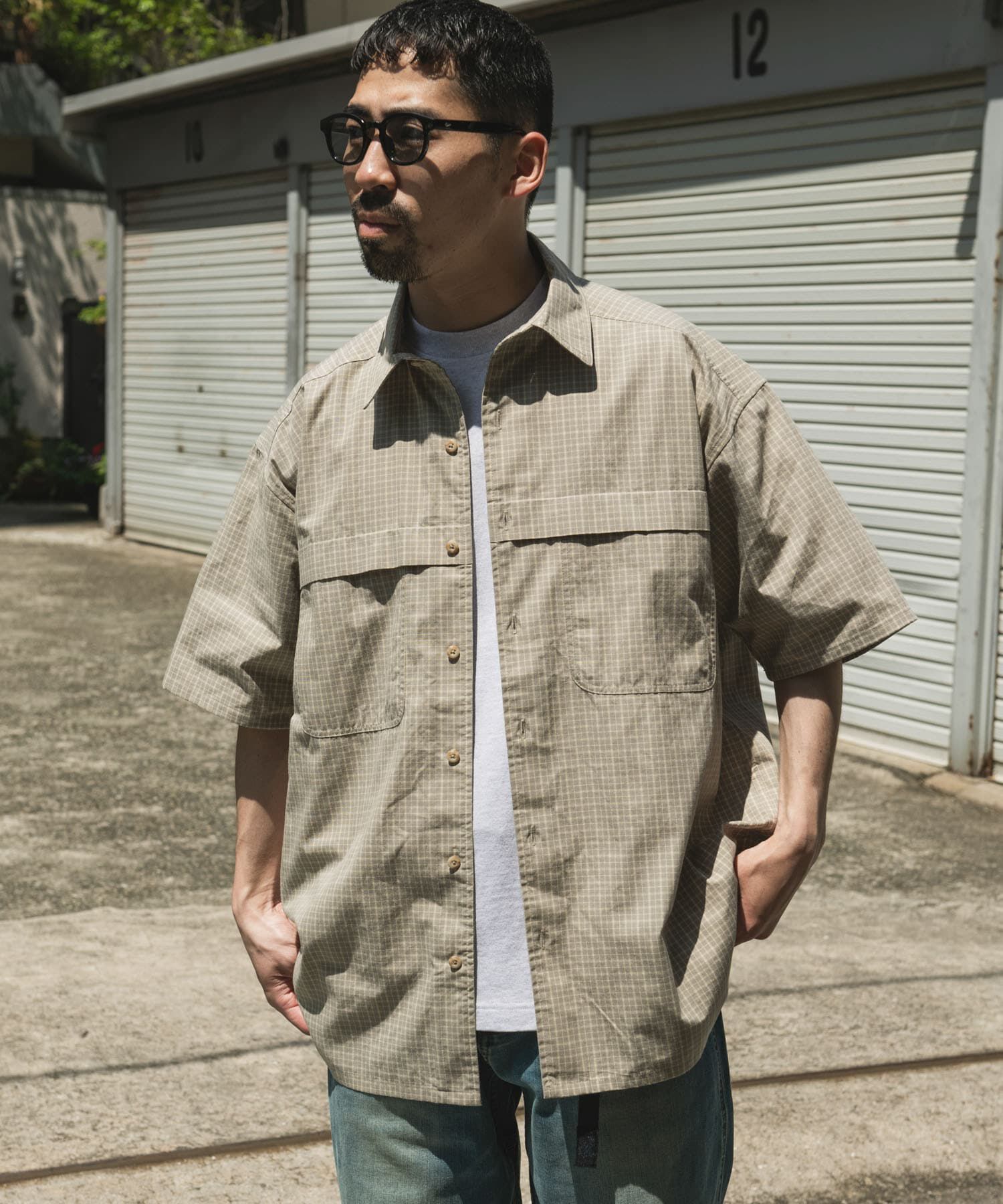 URBAN RESEARCH DOORS「OUTDOOR EXCHANGE  SHORT-SLEEVE SHIRTS」|シャツ・ブラウス|