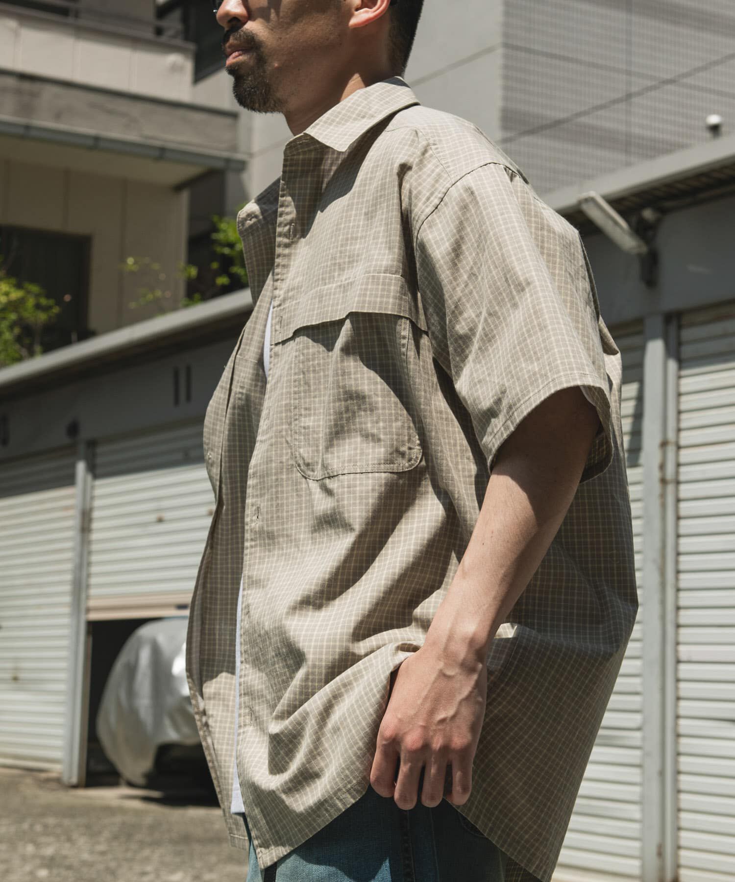 URBAN RESEARCH DOORS「OUTDOOR EXCHANGE  SHORT-SLEEVE SHIRTS」|シャツ・ブラウス|