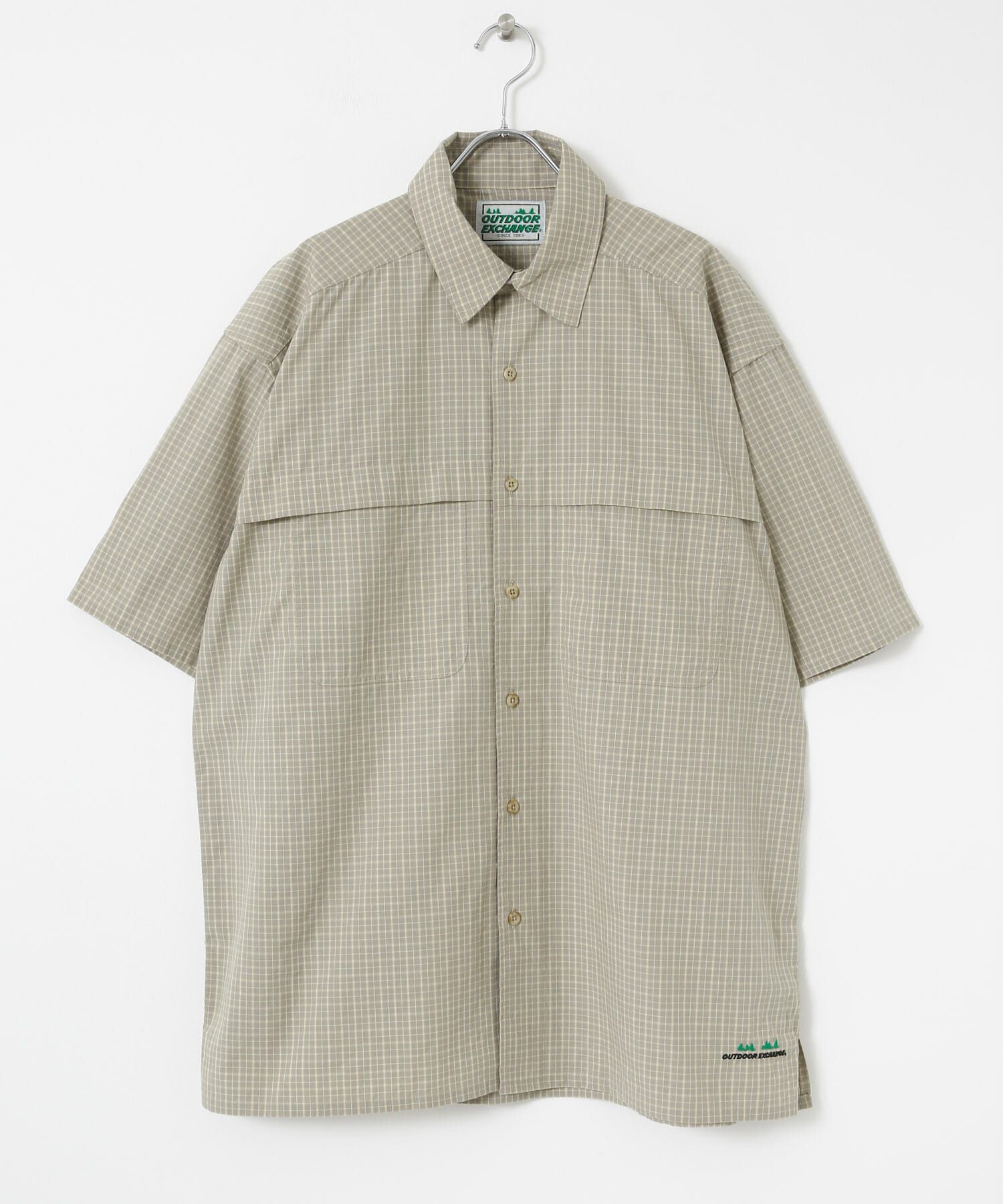 URBAN RESEARCH DOORS「OUTDOOR EXCHANGE  SHORT-SLEEVE SHIRTS」|シャツ・ブラウス|