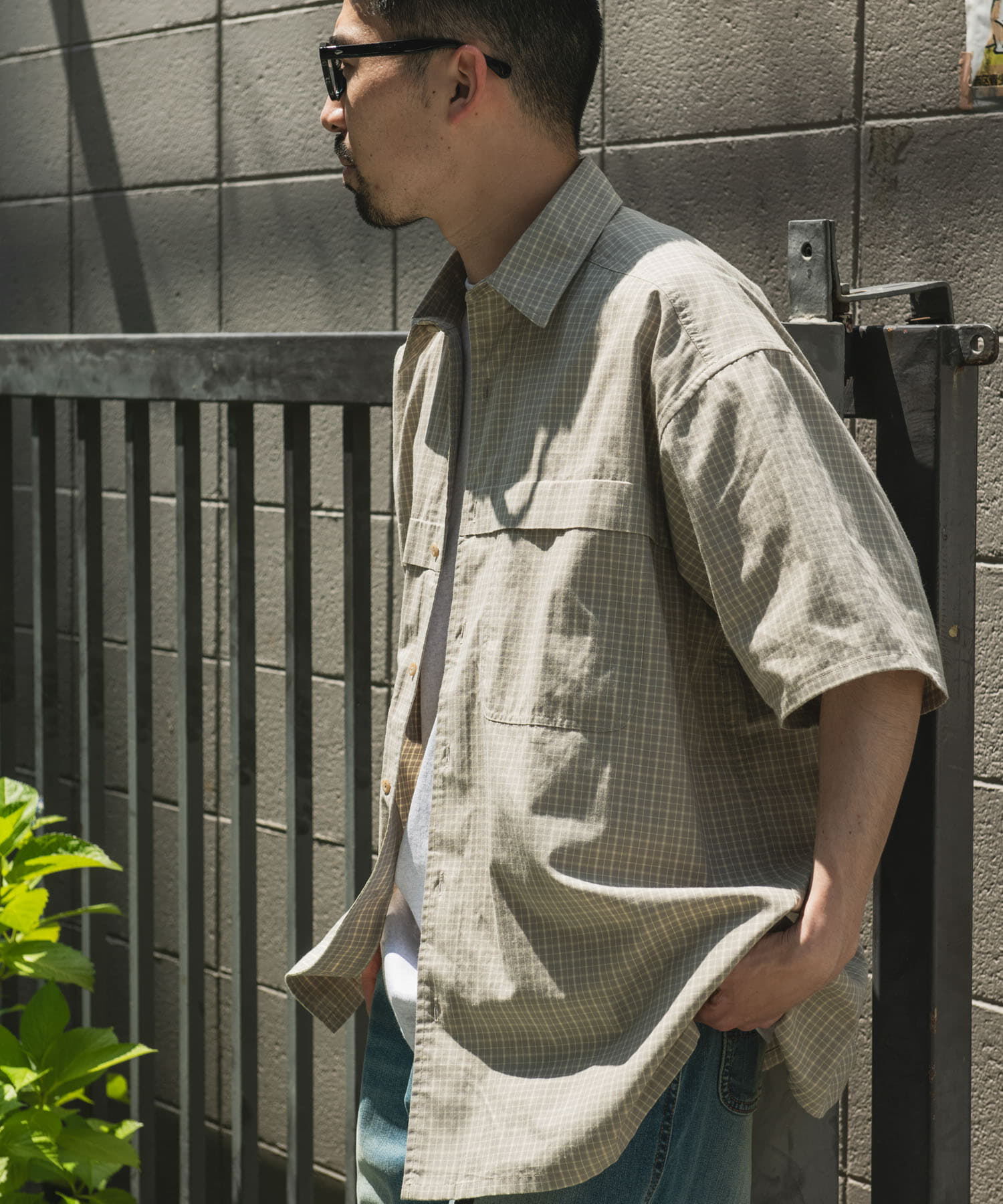 URBAN RESEARCH DOORS「OUTDOOR EXCHANGE  SHORT-SLEEVE SHIRTS」|シャツ・ブラウス|