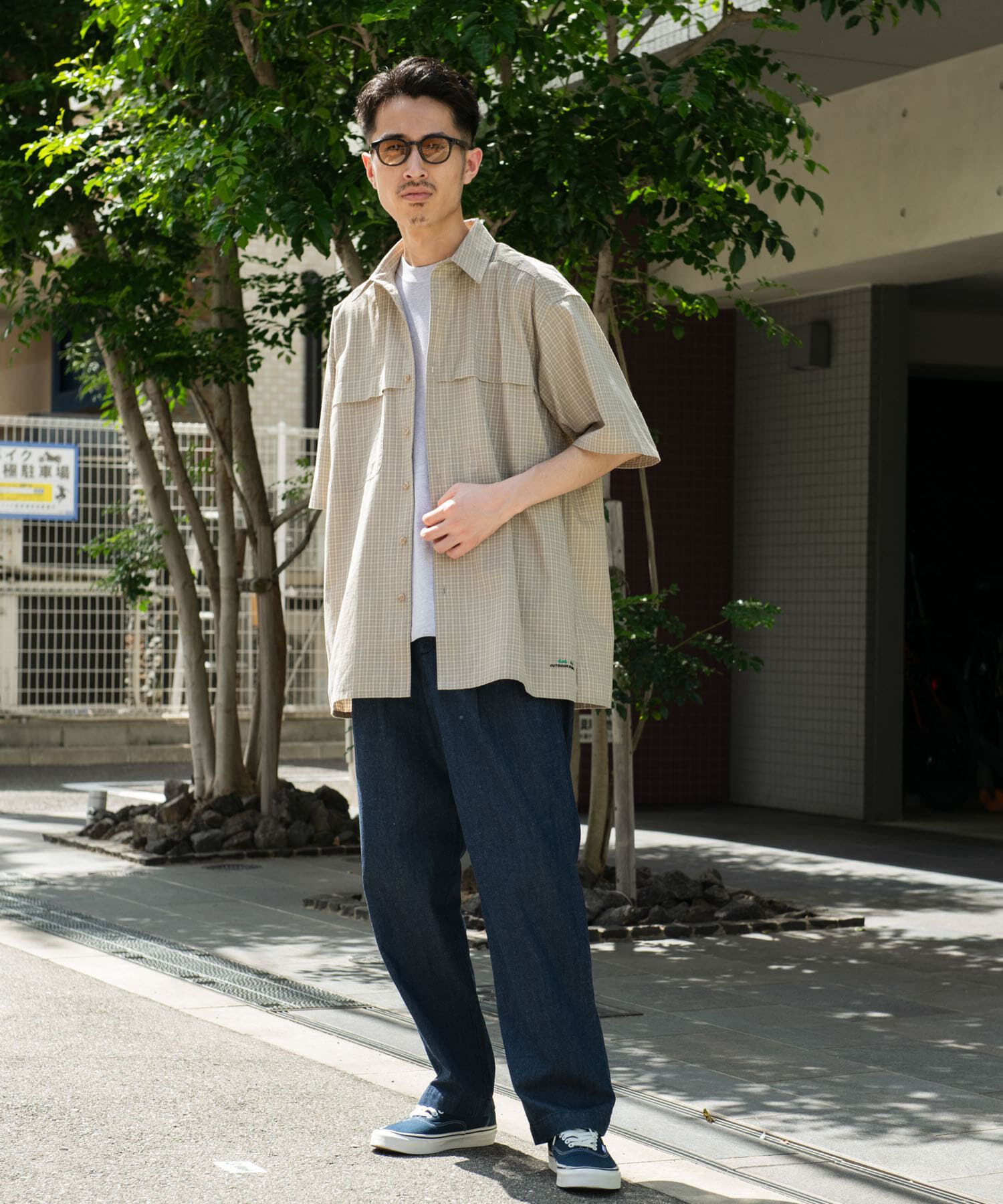 URBAN RESEARCH DOORS「OUTDOOR EXCHANGE  SHORT-SLEEVE SHIRTS」|シャツ・ブラウス|
