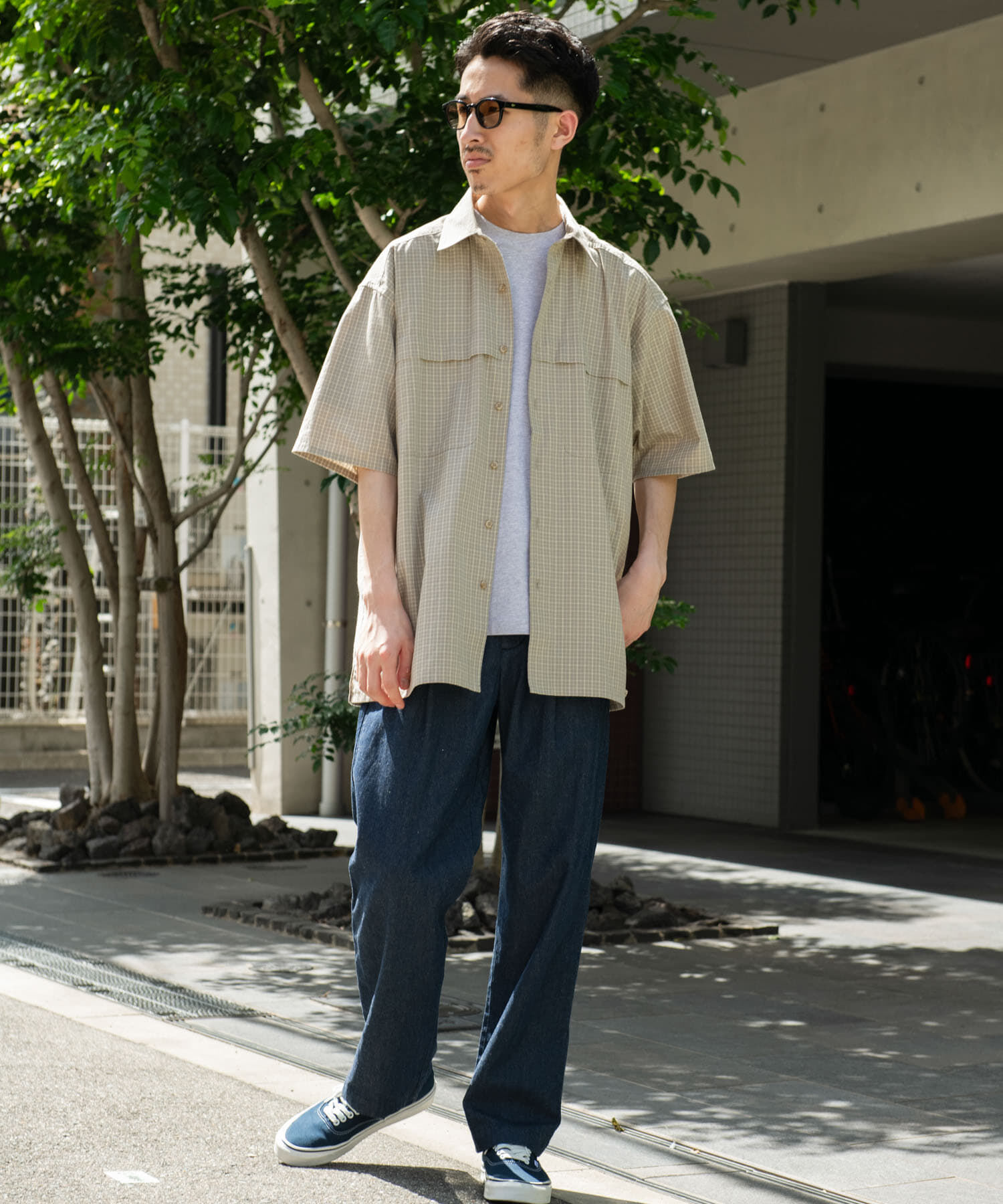 URBAN RESEARCH DOORS「OUTDOOR EXCHANGE  SHORT-SLEEVE SHIRTS」|シャツ・ブラウス|