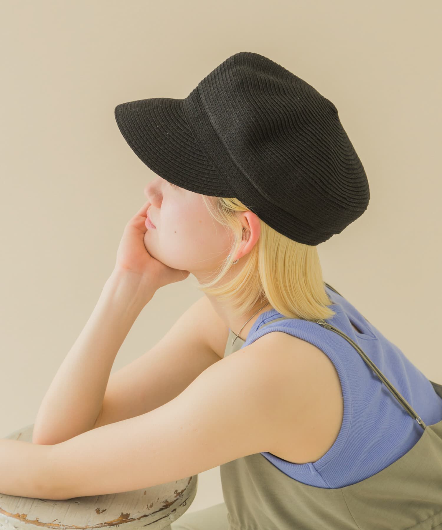 SMELLY「ウォッシャブルペーパーライクキャスケット」|キャップ・キャスケット|