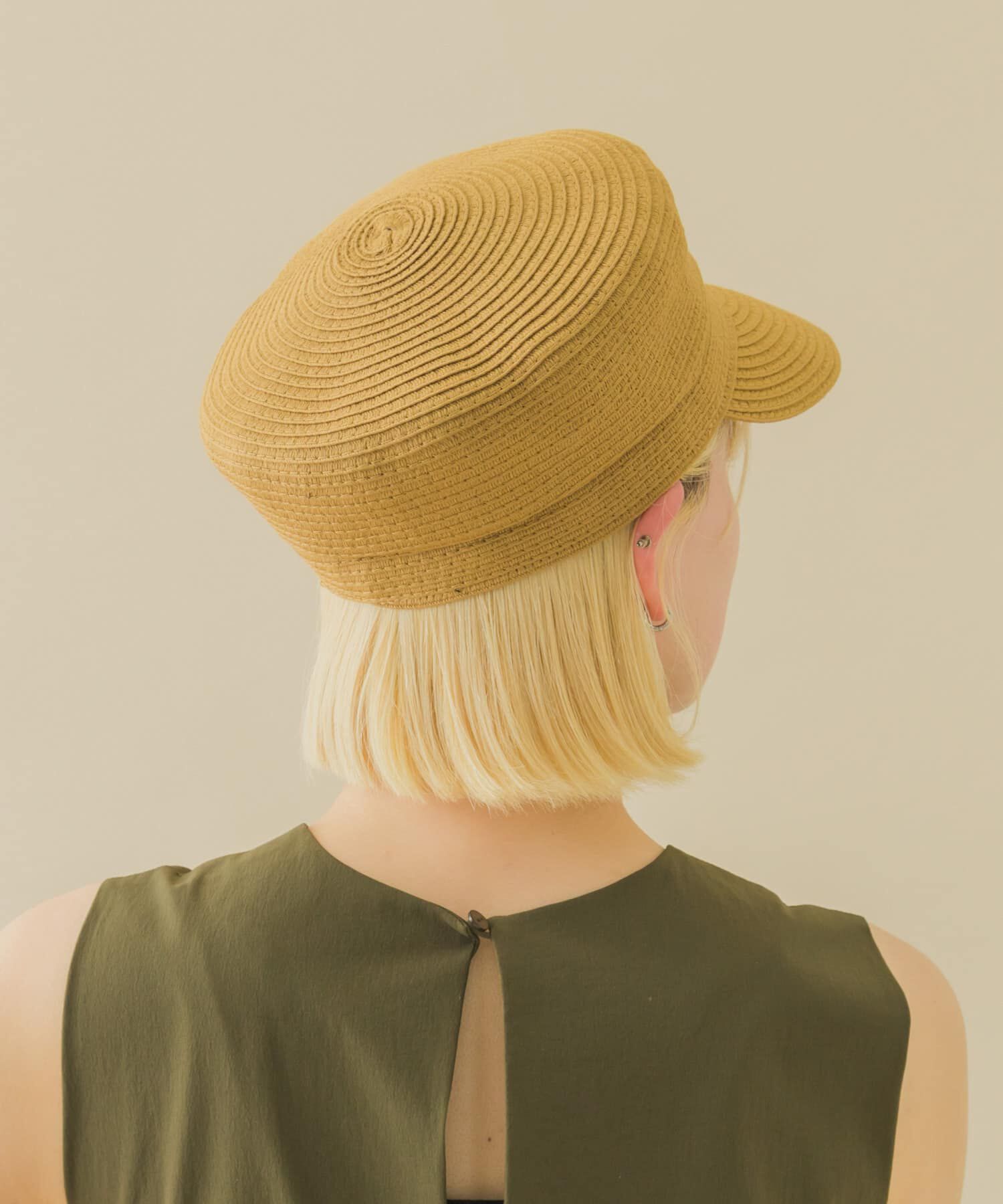 SMELLY「ウォッシャブルペーパーライクキャスケット」|キャップ・キャスケット|