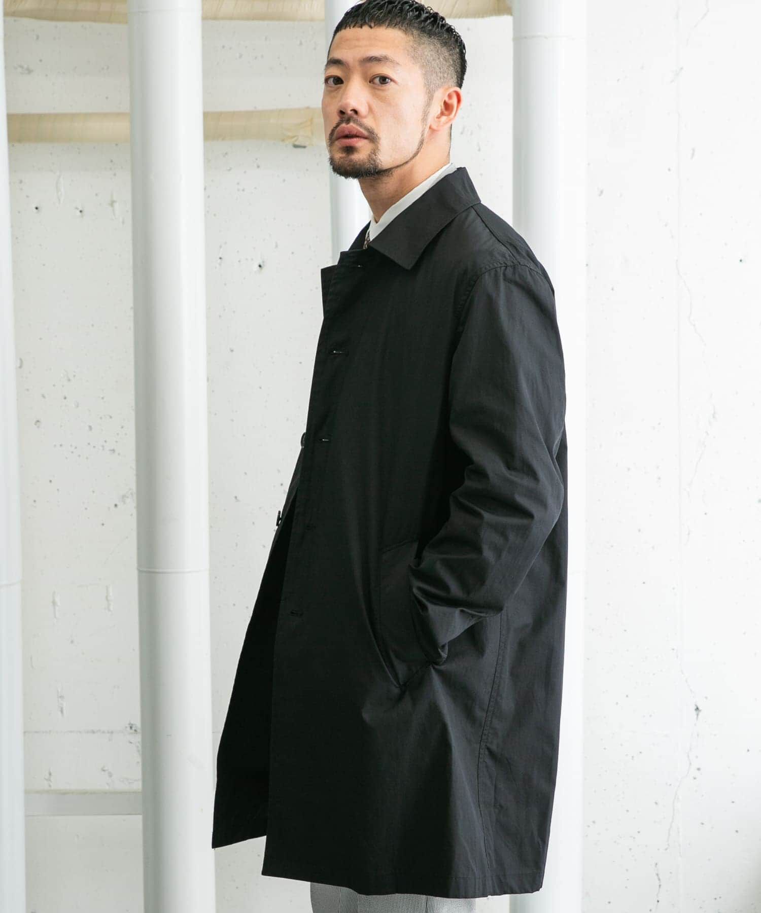 URBAN RESEARCH ROSSO「『撥水』『XLサイズあり』タイプライタースプリングコート」|ステンカラーコート|