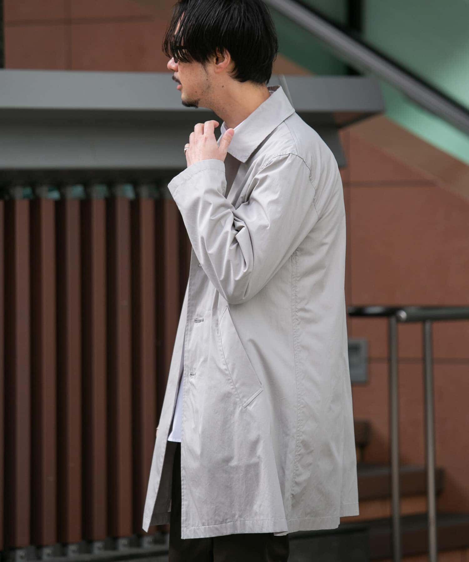 URBAN RESEARCH ROSSO「『撥水』『XLサイズあり』タイプライタースプリングコート」|ステンカラーコート|