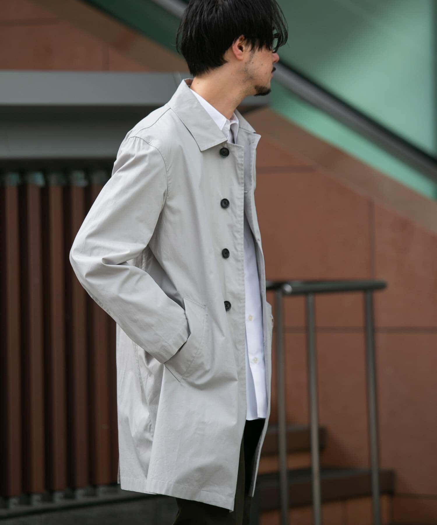 URBAN RESEARCH ROSSO「『撥水』『XLサイズあり』タイプライタースプリングコート」|ステンカラーコート|