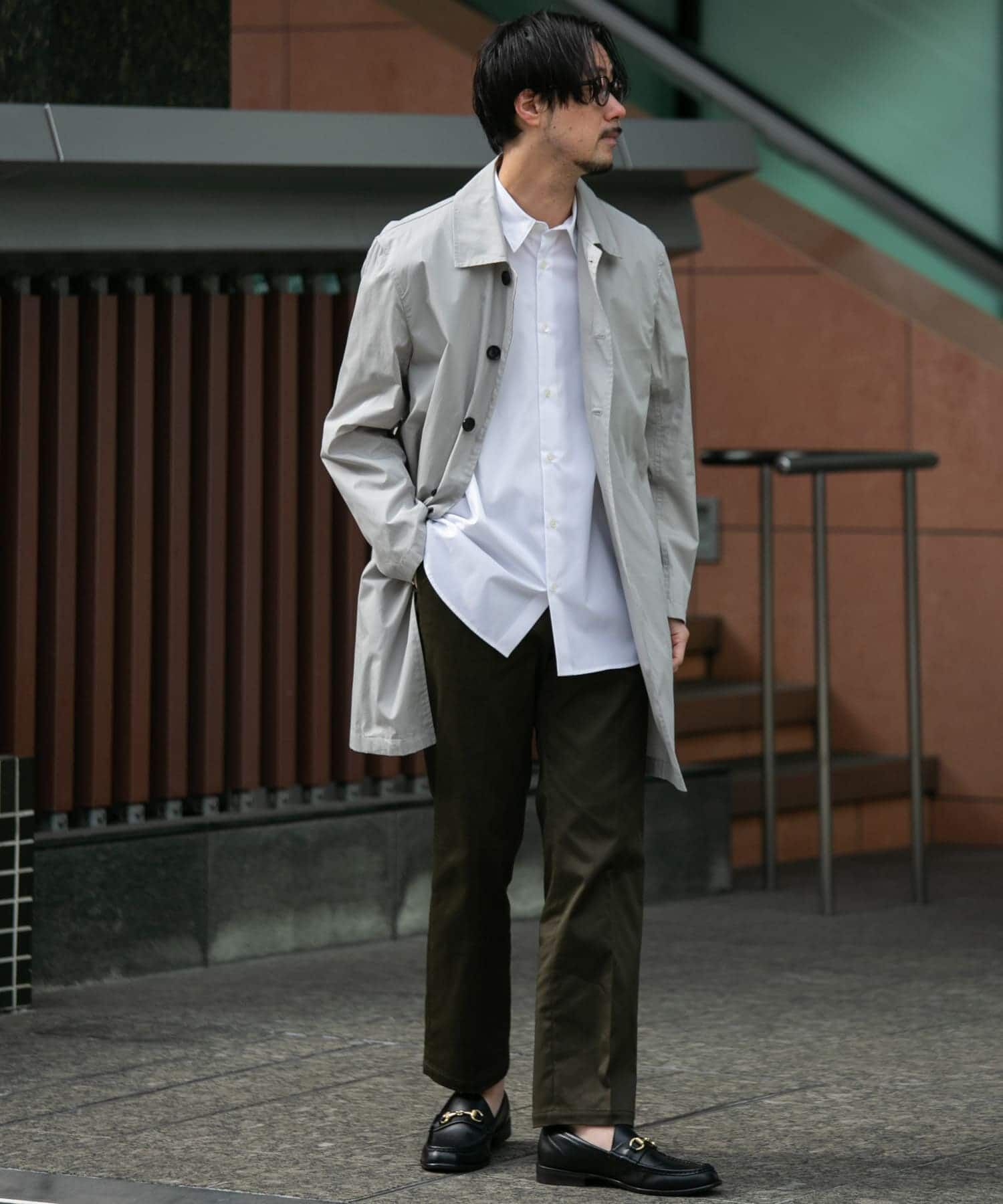 URBAN RESEARCH ROSSO「『撥水』『XLサイズあり』タイプライタースプリングコート」|ステンカラーコート|