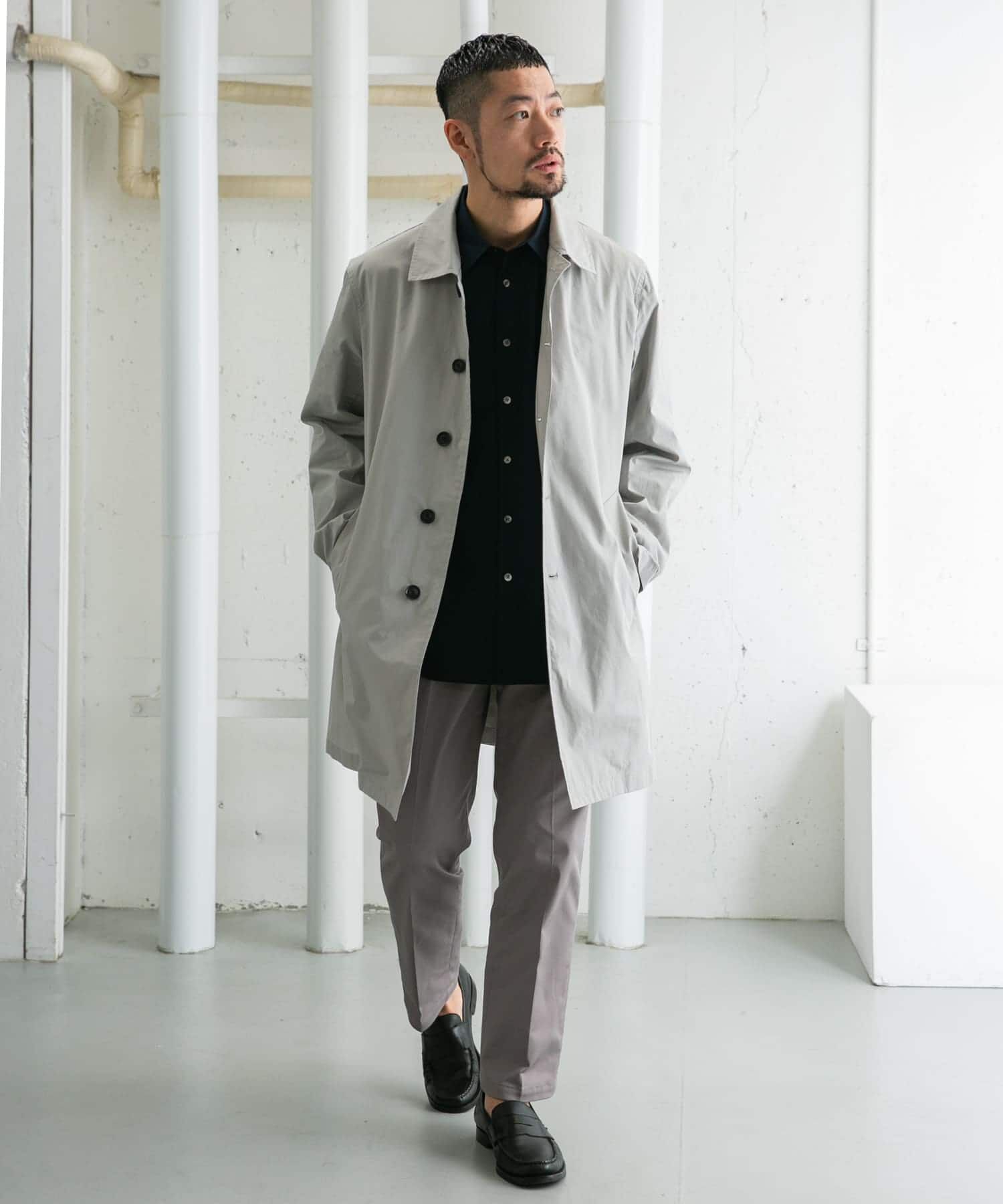 URBAN RESEARCH ROSSO「『撥水』『XLサイズあり』タイプライタースプリングコート」|ステンカラーコート|