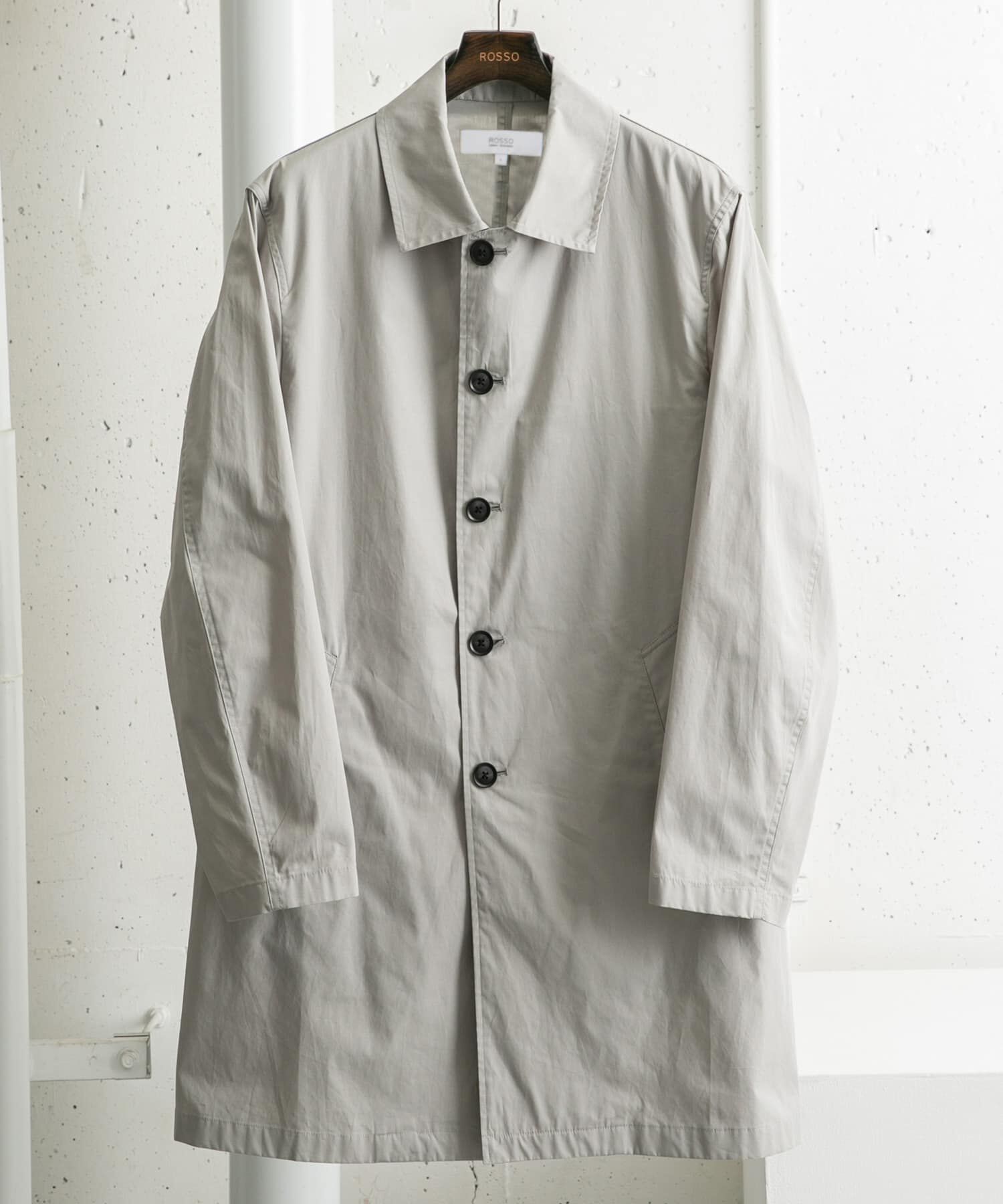 URBAN RESEARCH ROSSO「『撥水』『XLサイズあり』タイプライタースプリングコート」|ステンカラーコート|