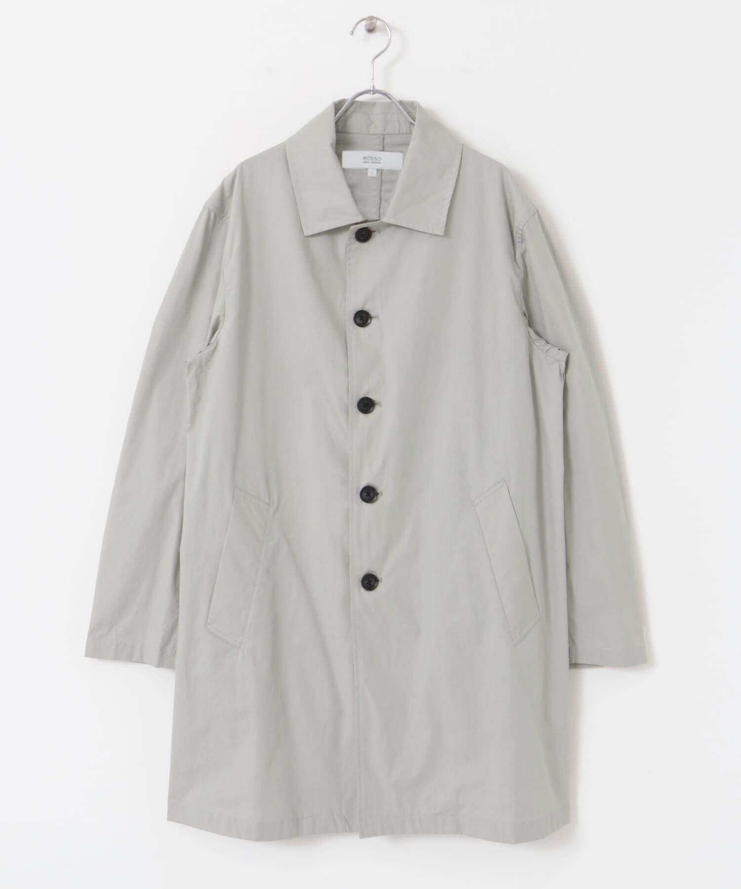 URBAN RESEARCH ROSSO「『撥水』『XLサイズあり』タイプライタースプリングコート」|ステンカラーコート|