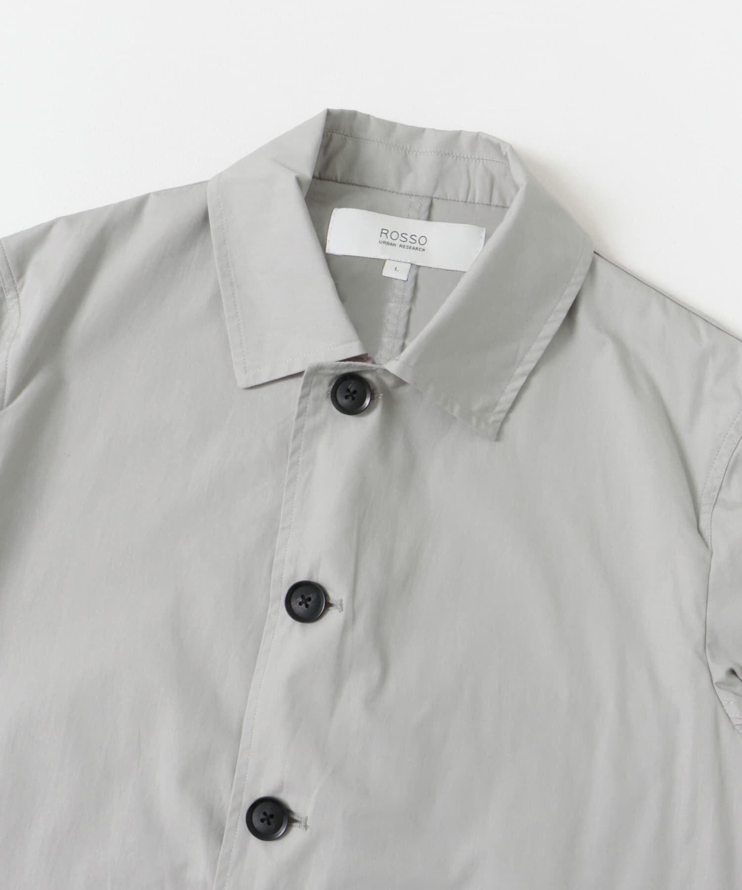 URBAN RESEARCH ROSSO「『撥水』『XLサイズあり』タイプライタースプリングコート」|ステンカラーコート|