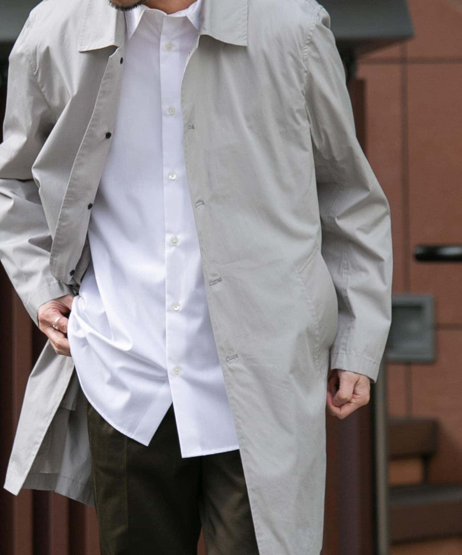 URBAN RESEARCH ROSSO「『撥水』『XLサイズあり』タイプライタースプリングコート」|ステンカラーコート|