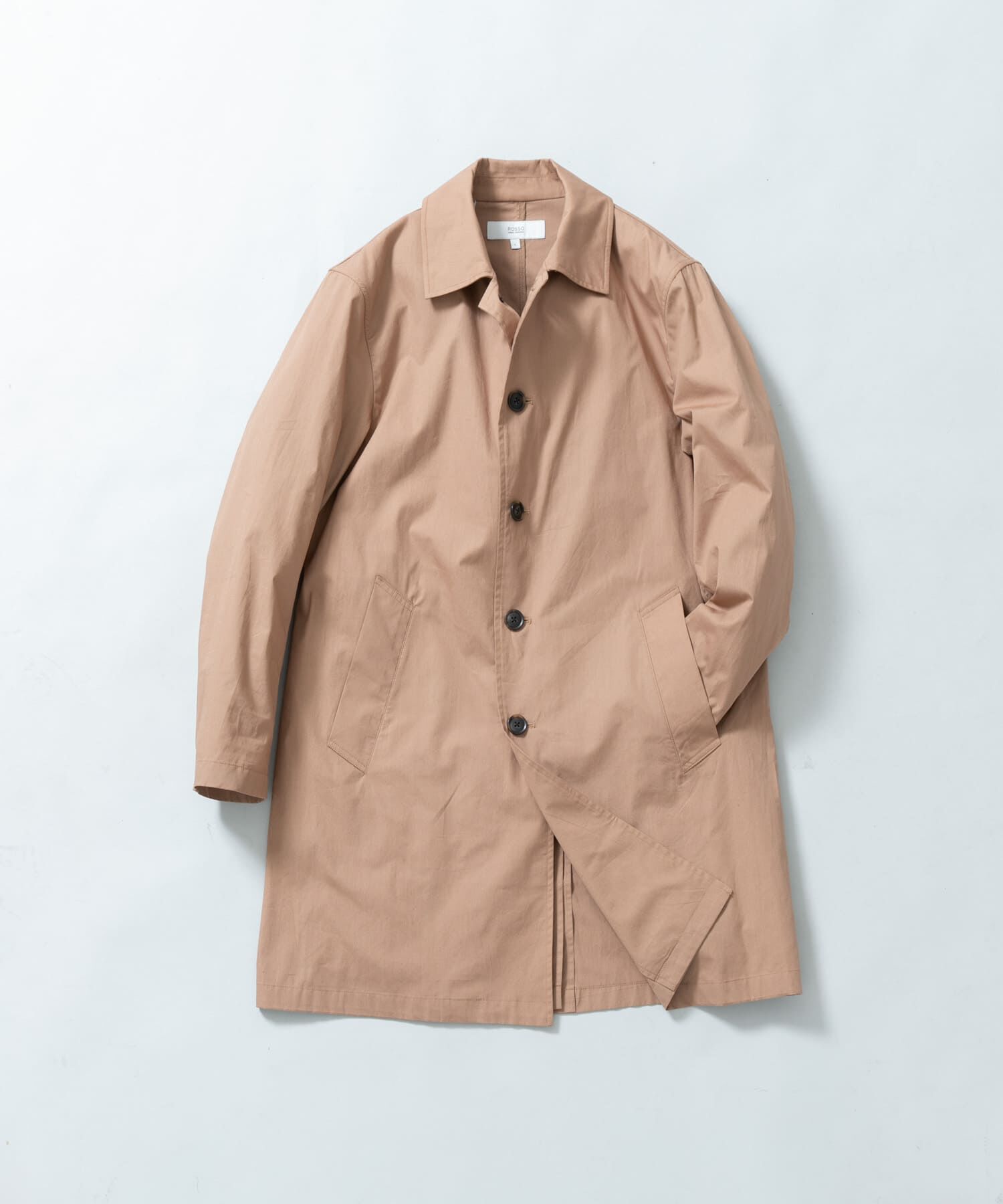 URBAN RESEARCH ROSSO「『撥水』『XLサイズあり』タイプライタースプリングコート」|ステンカラーコート|ベージュ
