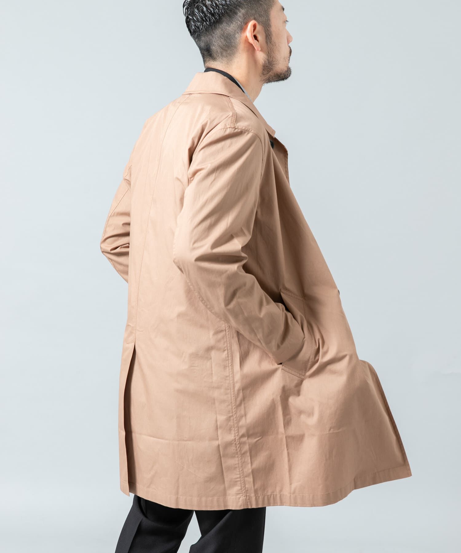 URBAN RESEARCH ROSSO「『撥水』『XLサイズあり』タイプライタースプリングコート」|ステンカラーコート|