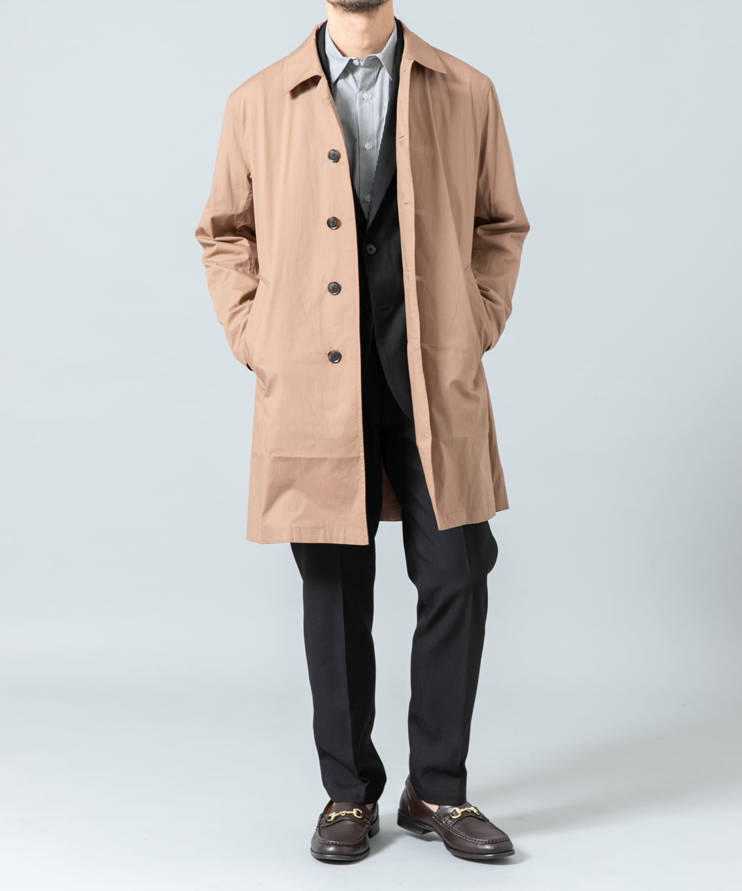 URBAN RESEARCH ROSSO「『撥水』『XLサイズあり』タイプライタースプリングコート」|ステンカラーコート|