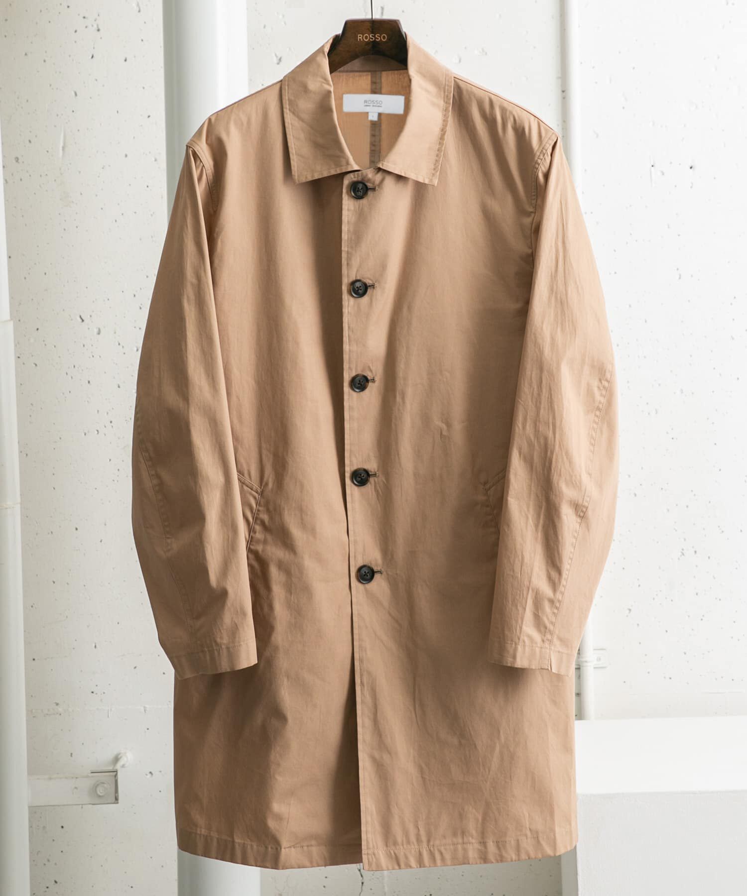 URBAN RESEARCH ROSSO「『撥水』『XLサイズあり』タイプライタースプリングコート」|ステンカラーコート|