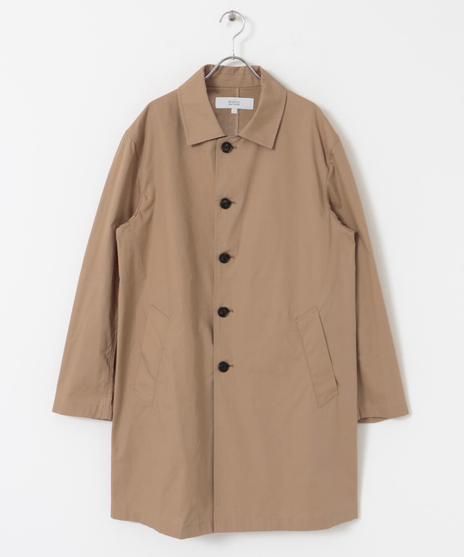 URBAN RESEARCH ROSSO「『撥水』『XLサイズあり』タイプライタースプリングコート」|ステンカラーコート|