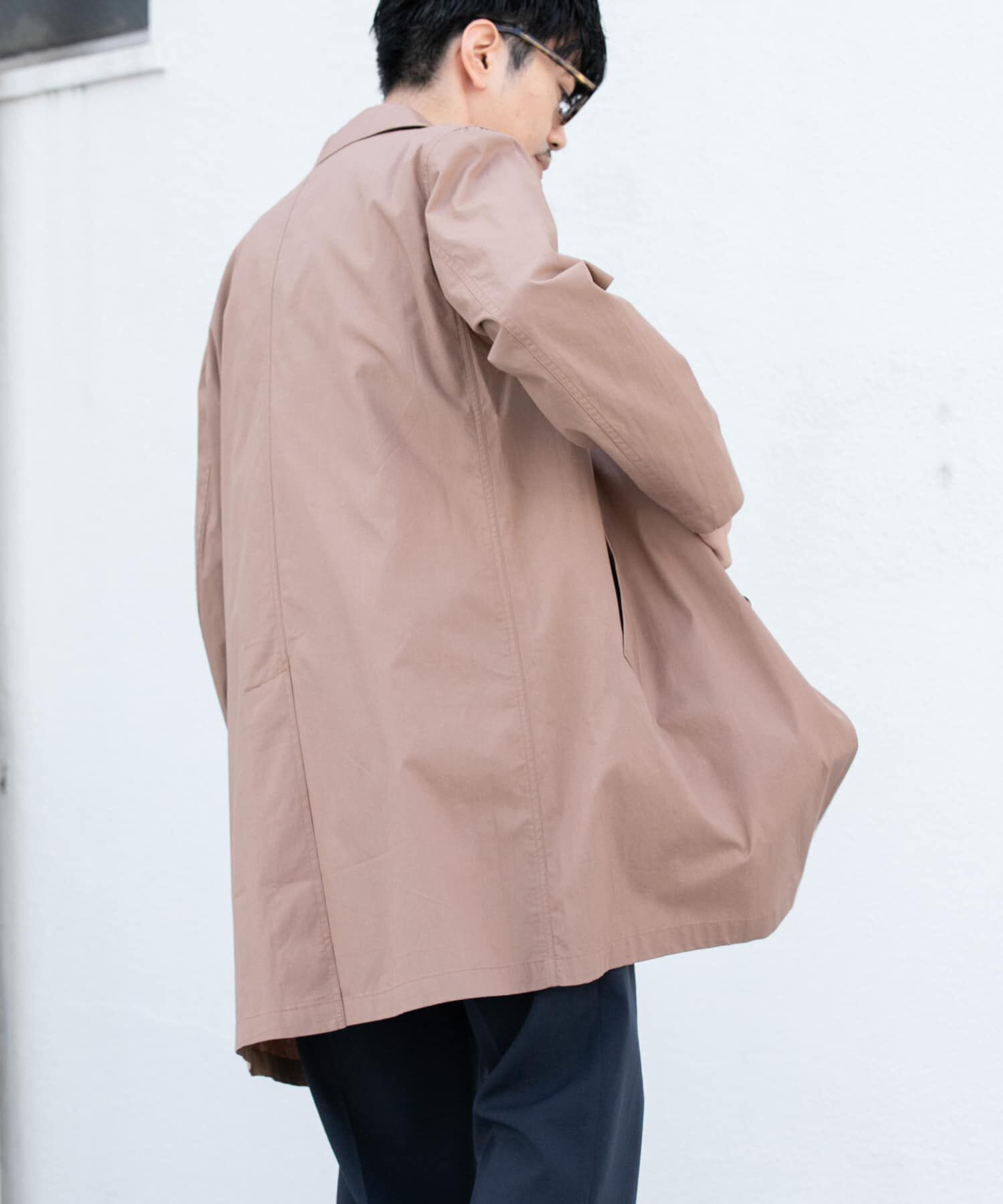 URBAN RESEARCH ROSSO「『撥水』『XLサイズあり』タイプライタースプリングコート」|ステンカラーコート|