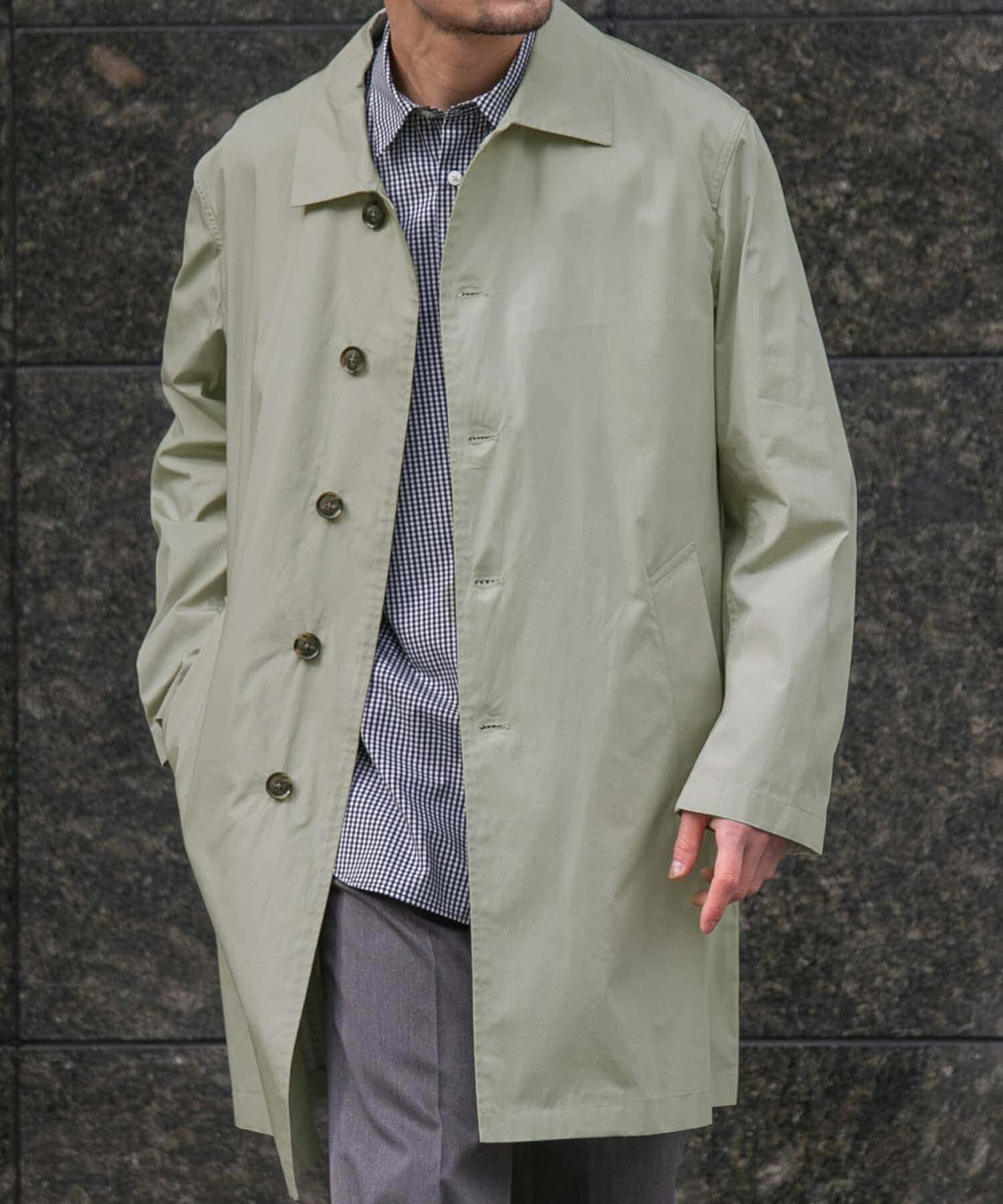 URBAN RESEARCH ROSSO「『撥水』『XLサイズあり』タイプライタースプリングコート」|ステンカラーコート|