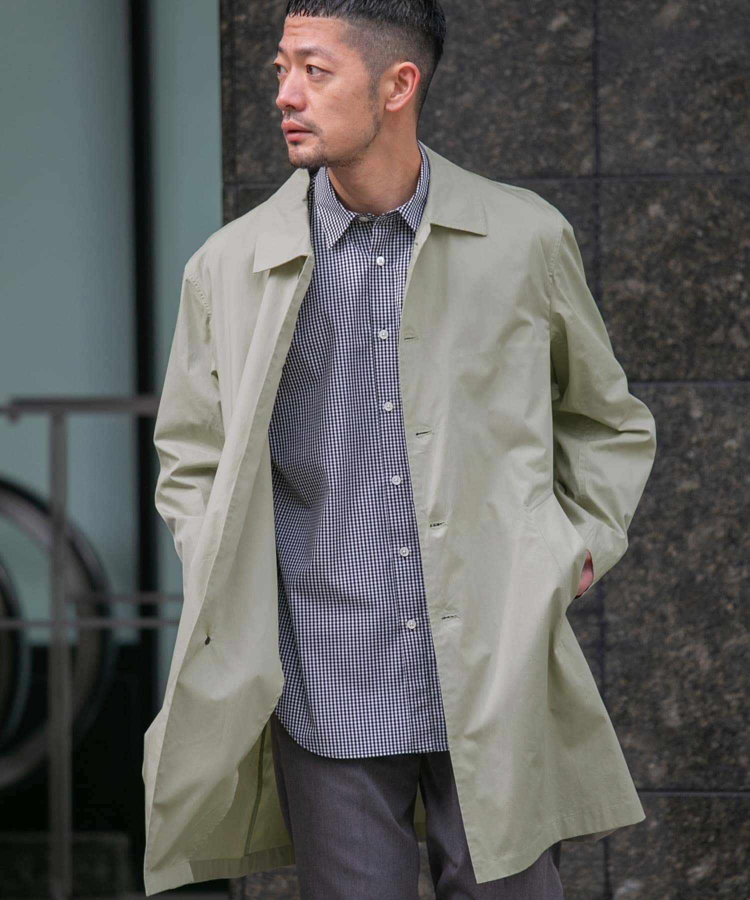 URBAN RESEARCH ROSSO「『撥水』『XLサイズあり』タイプライタースプリングコート」|ステンカラーコート|