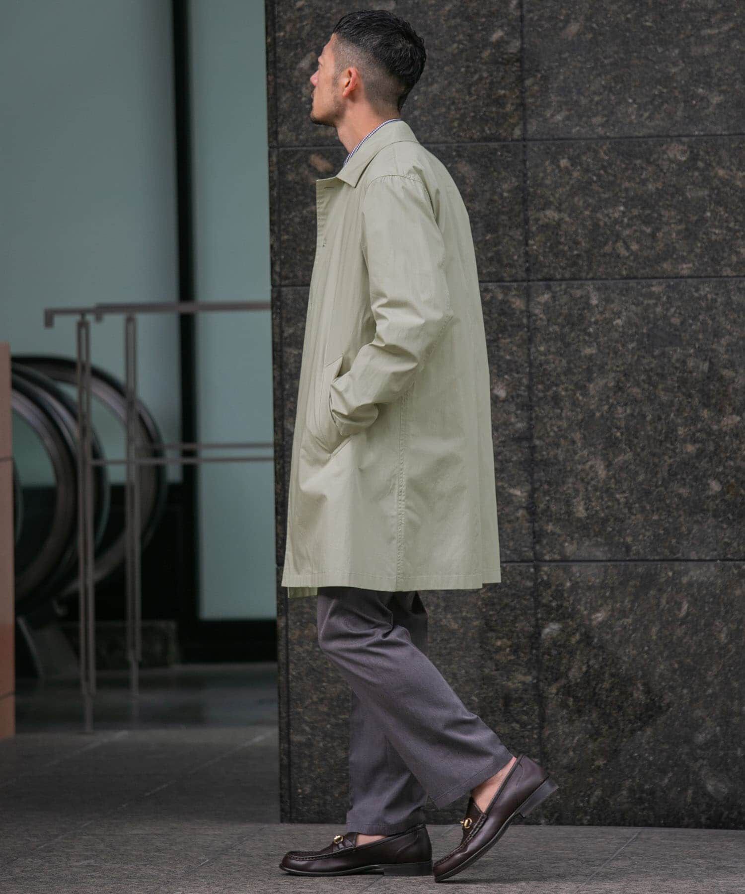 URBAN RESEARCH ROSSO「『撥水』『XLサイズあり』タイプライタースプリングコート」|ステンカラーコート|