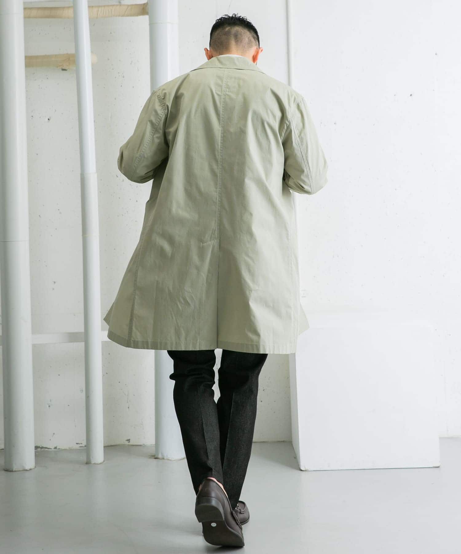 URBAN RESEARCH ROSSO「『撥水』『XLサイズあり』タイプライタースプリングコート」|ステンカラーコート|