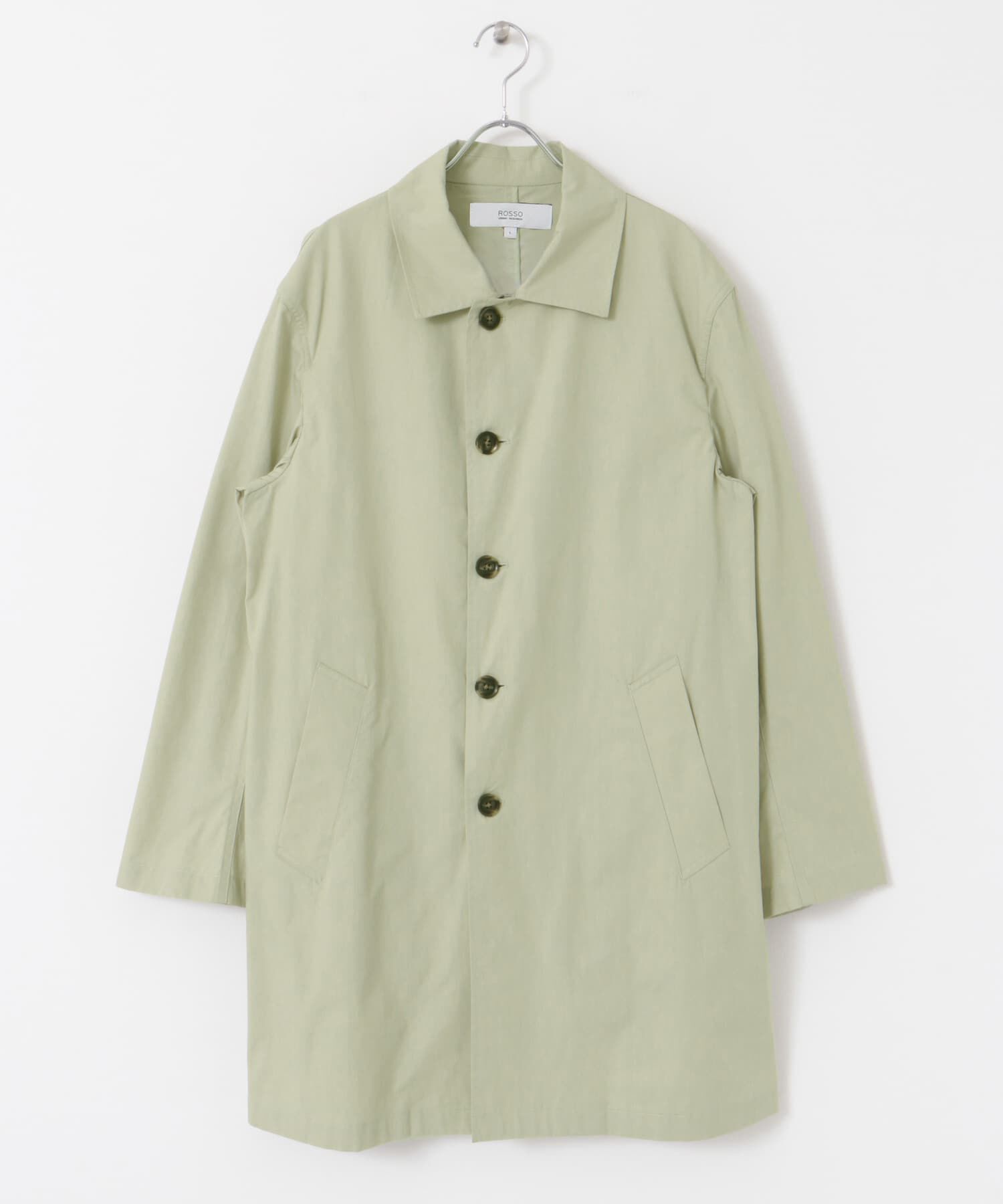URBAN RESEARCH ROSSO「『撥水』『XLサイズあり』タイプライタースプリングコート」|ステンカラーコート|