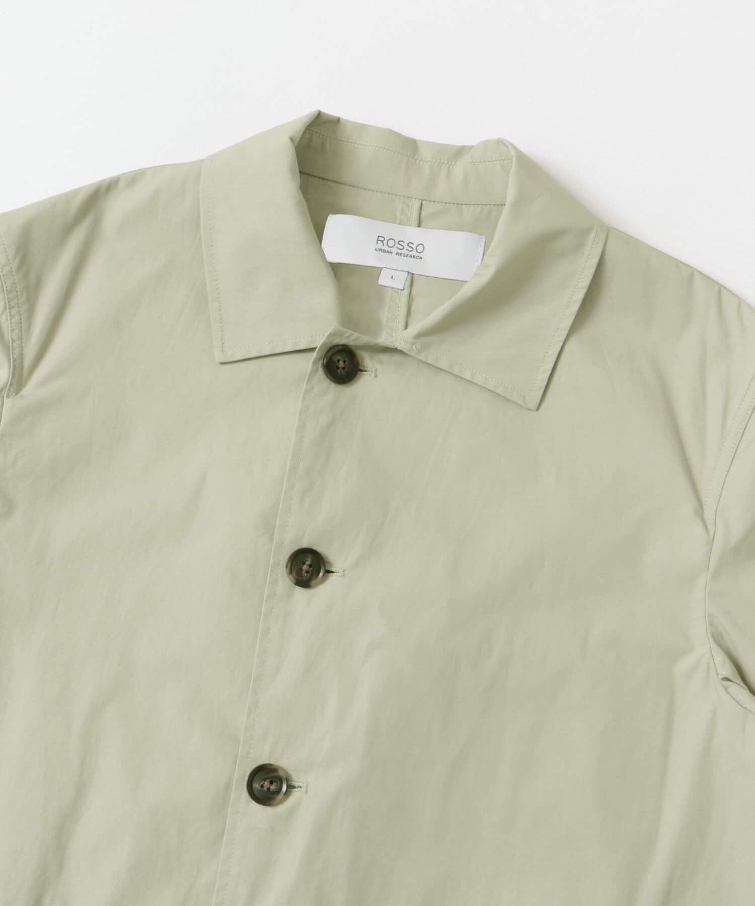 URBAN RESEARCH ROSSO「『撥水』『XLサイズあり』タイプライタースプリングコート」|ステンカラーコート|