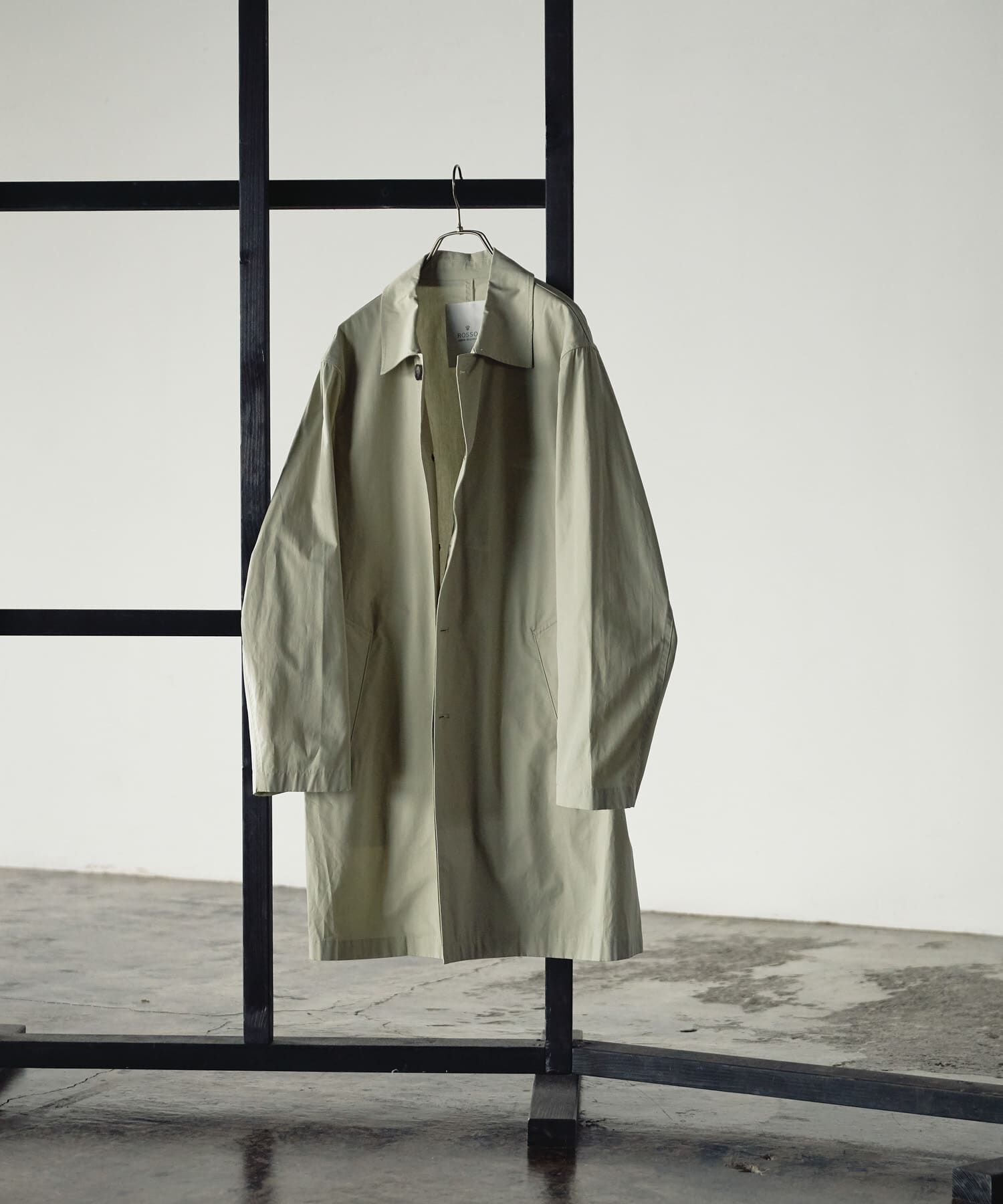 URBAN RESEARCH ROSSO「『撥水』『XLサイズあり』タイプライタースプリングコート」|ステンカラーコート|