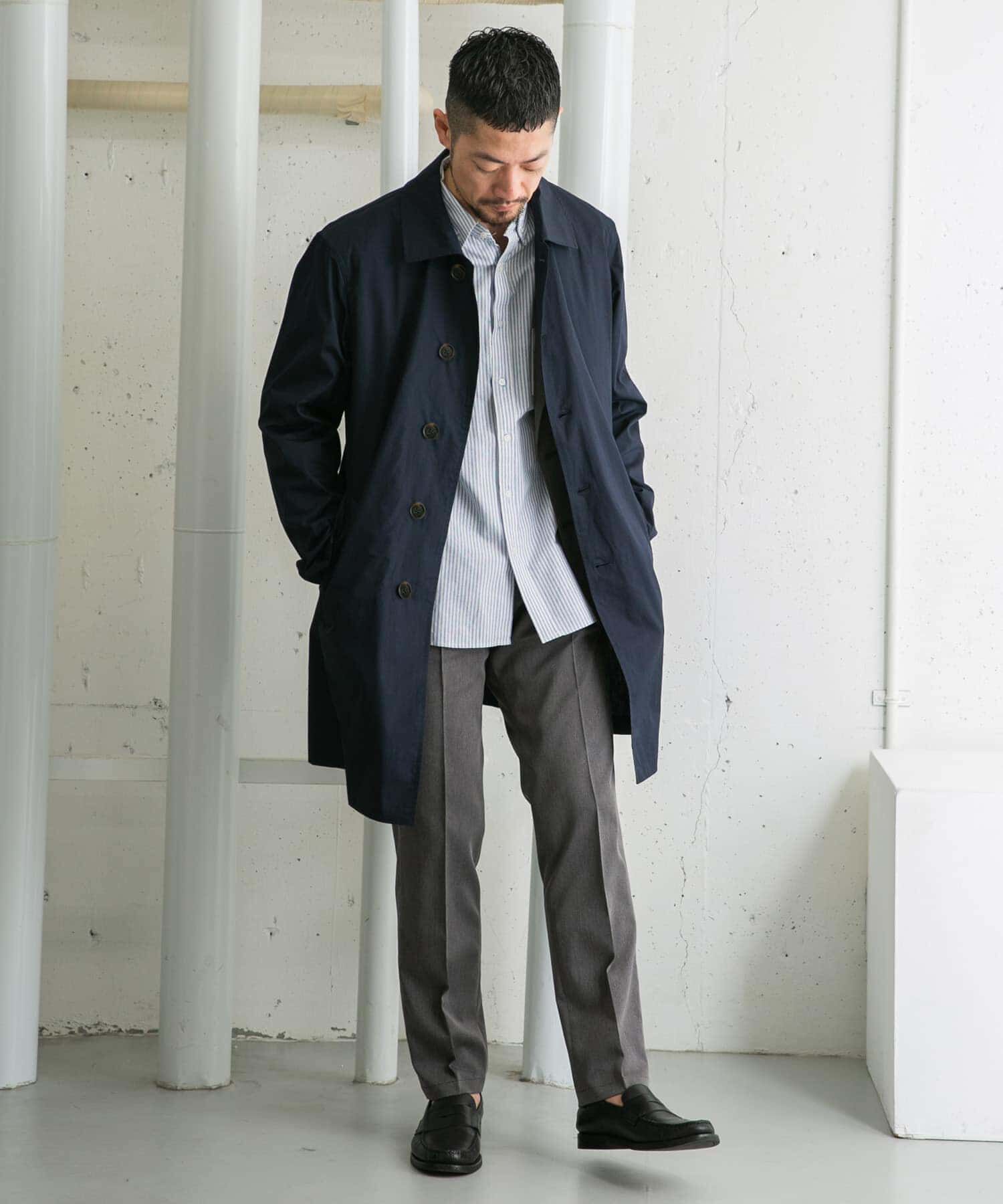 URBAN RESEARCH ROSSO「『撥水』『XLサイズあり』タイプライタースプリングコート」|ステンカラーコート|